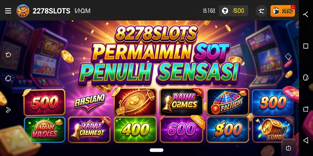 Tampilan gameplay yang menarik dari 8278SLOTS saat berputar.