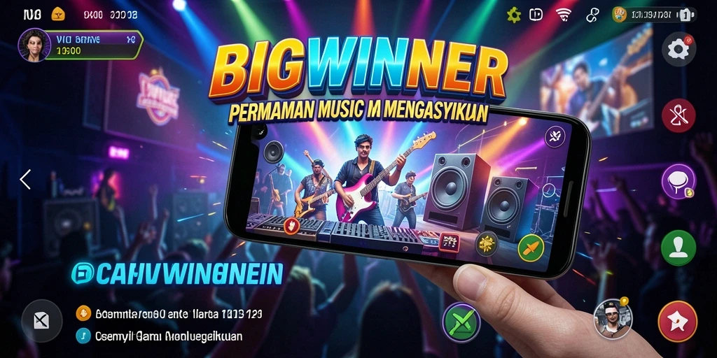 Tampilan gameplay seru dari BIGWINNER yang penuh warna.