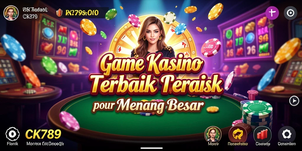 Screenshot CK789 menampilkan gameplay kasino yang mendebarkan dan interaktif.