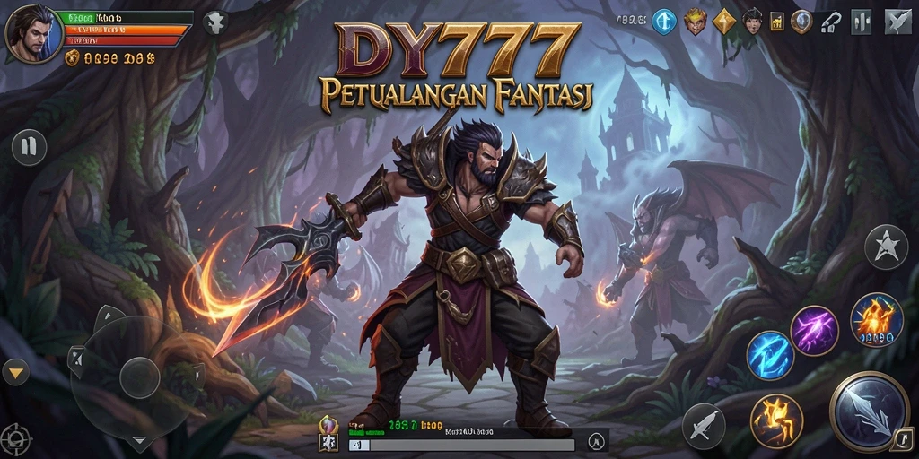 Tampilan gameplay mendalam dan grafis memukau dari DY777.