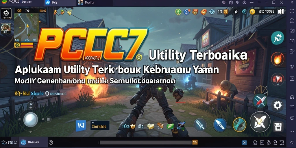 Tampilan antarmuka utama PCPC7 yang intuitif dan user-friendly.