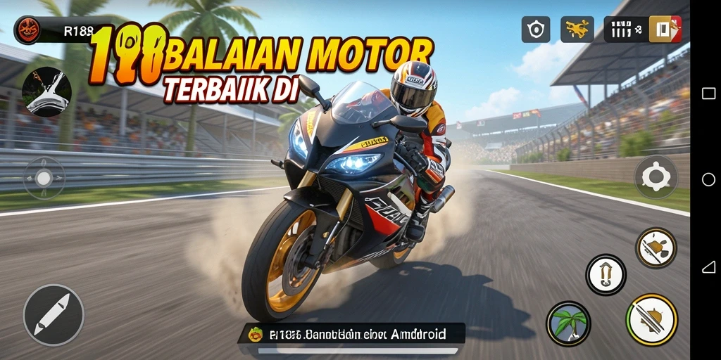 Gameplay mendebarkan dengan motor cepat dan grafik memukau.