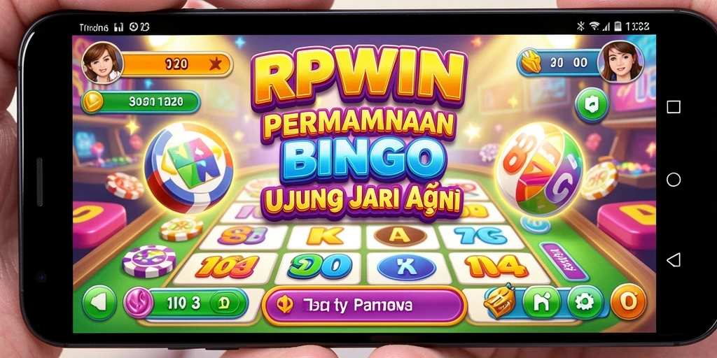 Tampilan gameplay Bingo yang menarik di RPWIN.