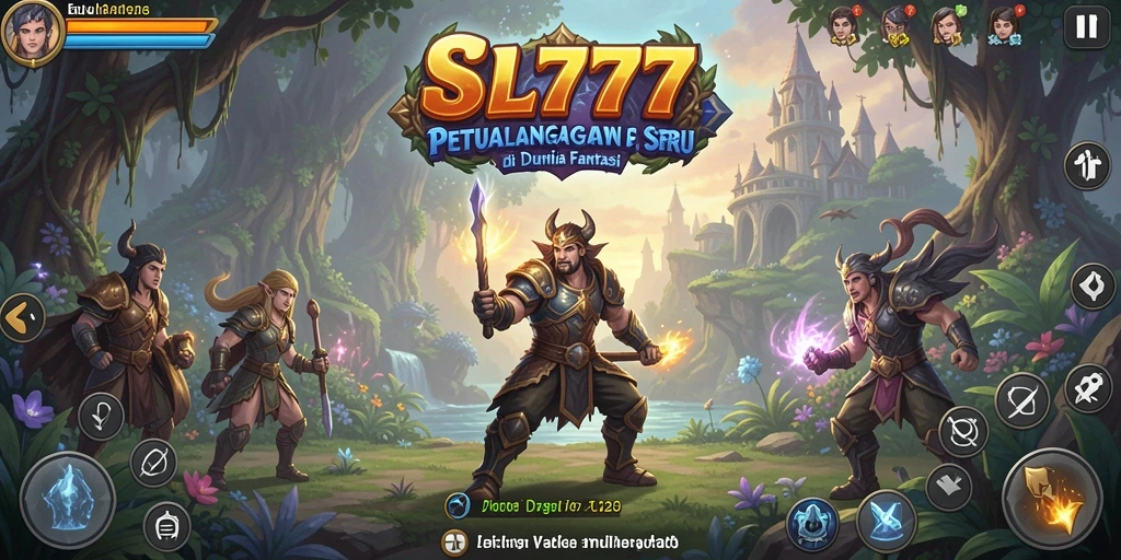 Tampilan gameplay SL777 yang menarik dan penuh aksi petualangan.