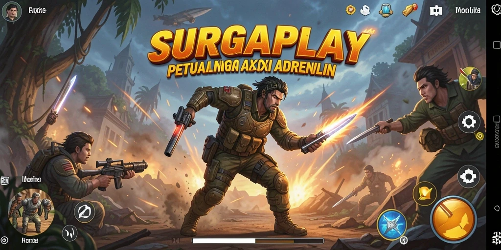 Tampilan menarik dari gameplay SURGAPLAY yang penuh aksi.
